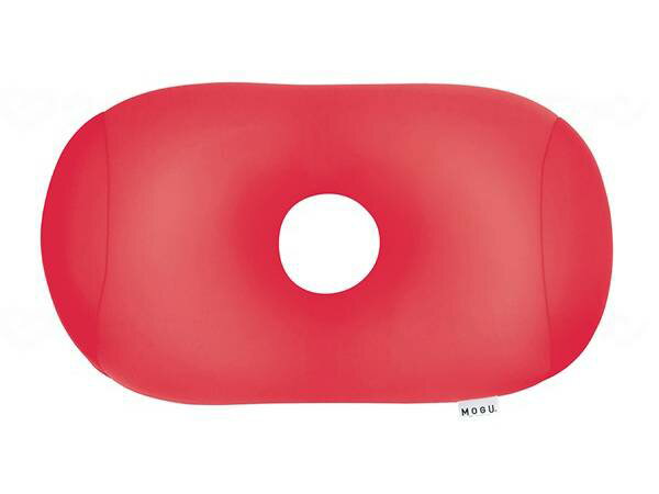 Rakuten - MOGU 体にフィットする穴あき枕/赤