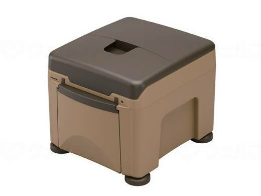 パナソニック エイジフリー ラフィーネキューブ　プラスチック便座 / PN-L30401BR　ブラウン