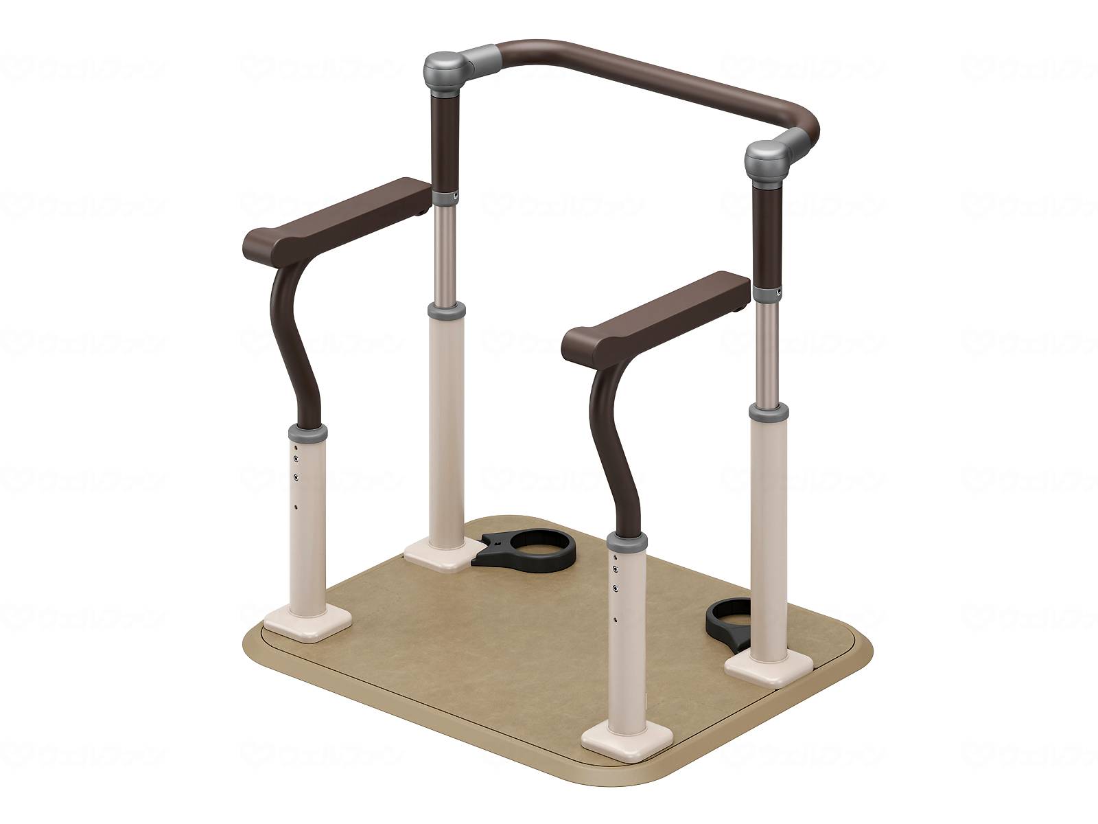 パナソニック エイジフリー スムーディ Pトイレ用 両手すり/XPN-L80840