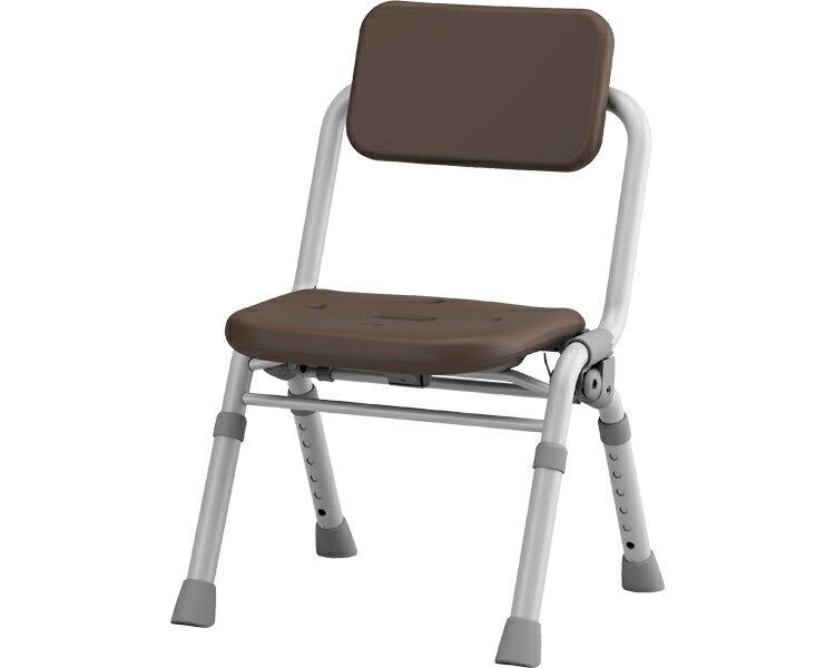 商品の仕様 ●サイズ／幅40.5×奥行37.5〜46.5×高さ60.5〜70.5cm、折りたたみ時：奥行13×高さ70〜81cm、座面：幅32×奥行29cm、座面高：31.5〜41.5cm（6段階／2cm） ●重さ／2.8kg ●材質／座面・背もたれ・開閉レバー：ポリプロピレン、背もたれクッション・座面クッション・脚ゴム：EVA樹脂、フレームパイプ：アルミニウム、高さ調整スプリング：ステンレス ●最大使用者体重／100kg ●標準機能／折りたたみ、ソフト座面 ●生産国／中国 ●防汚加工、SIAA防カビ加工 商品の説明 ・軽量で利用者も介助者も使いやすいシャワーチェア。防カビ加工に加え、防汚加工を施し、お手入れも簡単にできます。 ・軽くて持ち運びやすく薄くて場所を取らない。業界最薄クラスの折りたた身幅約13cm。 ・防カビ・防汚加工でお手入れ簡単。 ・使いやすさを追求した思いやり設計。