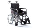 非課税商品 カワムラサイクル モダンA-style 背折れ介助用 車椅子 車いす KMD-A16-42-H 高床 / 座幅42cm No.19 黒(ポリエステル) メーカー直送