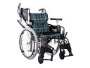 非課税商品 カワムラサイクル モダンC-style 自走用 車椅子 車いす KMD-C22-38-M 中床 / 座幅38cm A9 緑チェック メーカー直送(4)