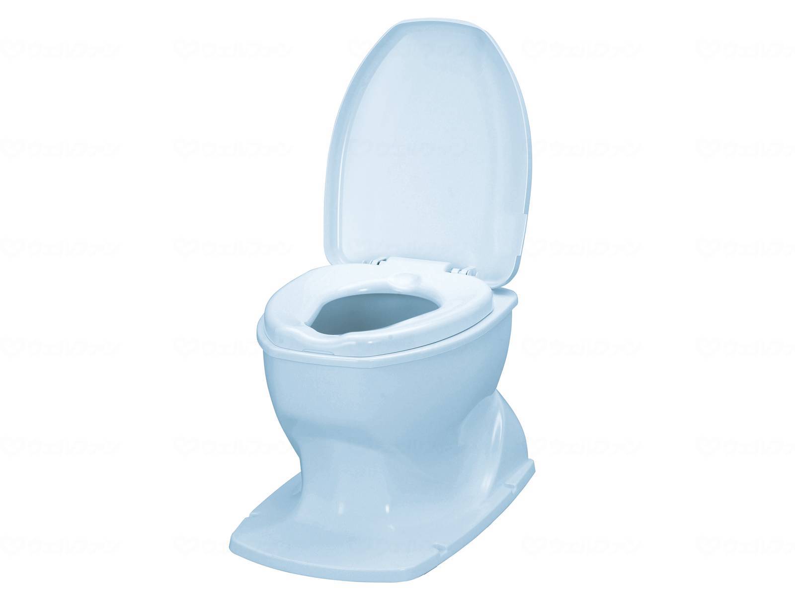 アロン化成 安寿 サニタリエース OD 据置式 便座 / 533-404 標準タイプ ライトブルー