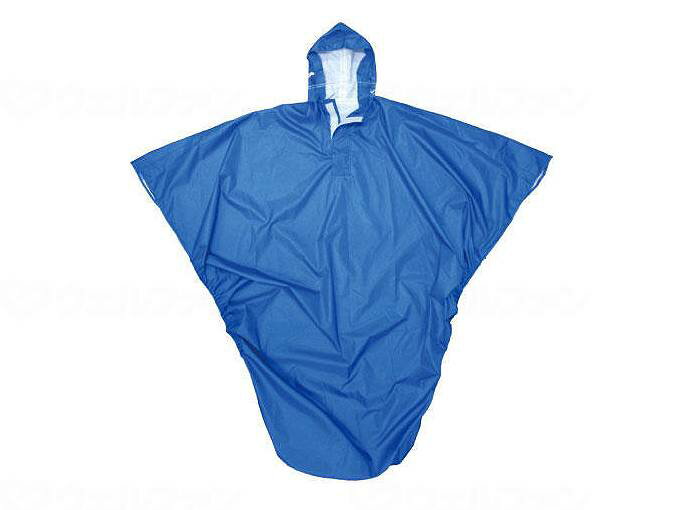 弘進ゴム 車いすレイン はおるっちゃ コートタイプ / ブルー フリーサイズ