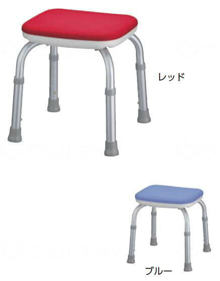 樂天商城 - アロン化成 安寿 シャワーベンチMini 背なし / ブルー・レッド