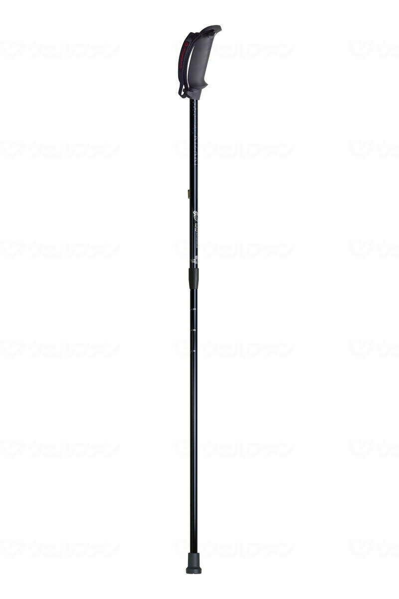 Rakuten - キザキ ノルディックポール ウォーキングポール APBE-205A ブラック 2本1組 介護 ウォーキングポール 介護用品