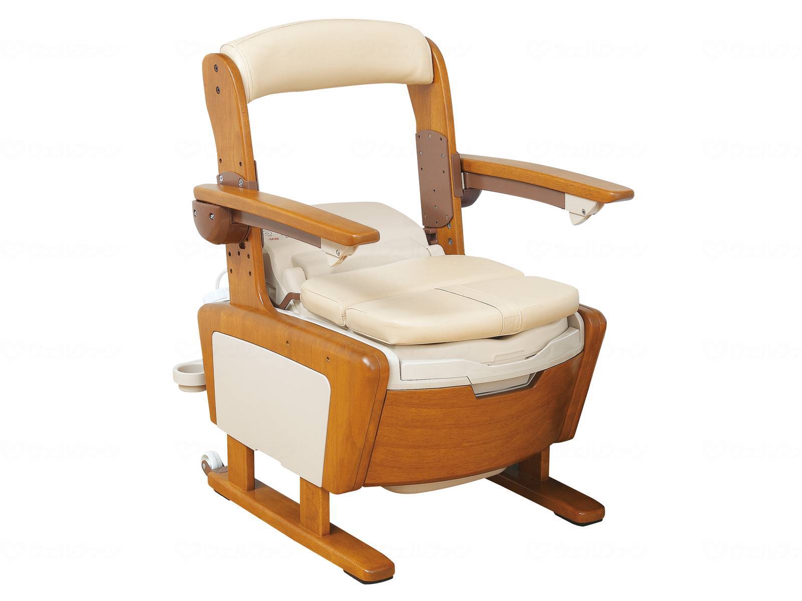 アロン化成 安寿 家具調トイレAR-SA1 シャワピタ はねあげL / 533-814