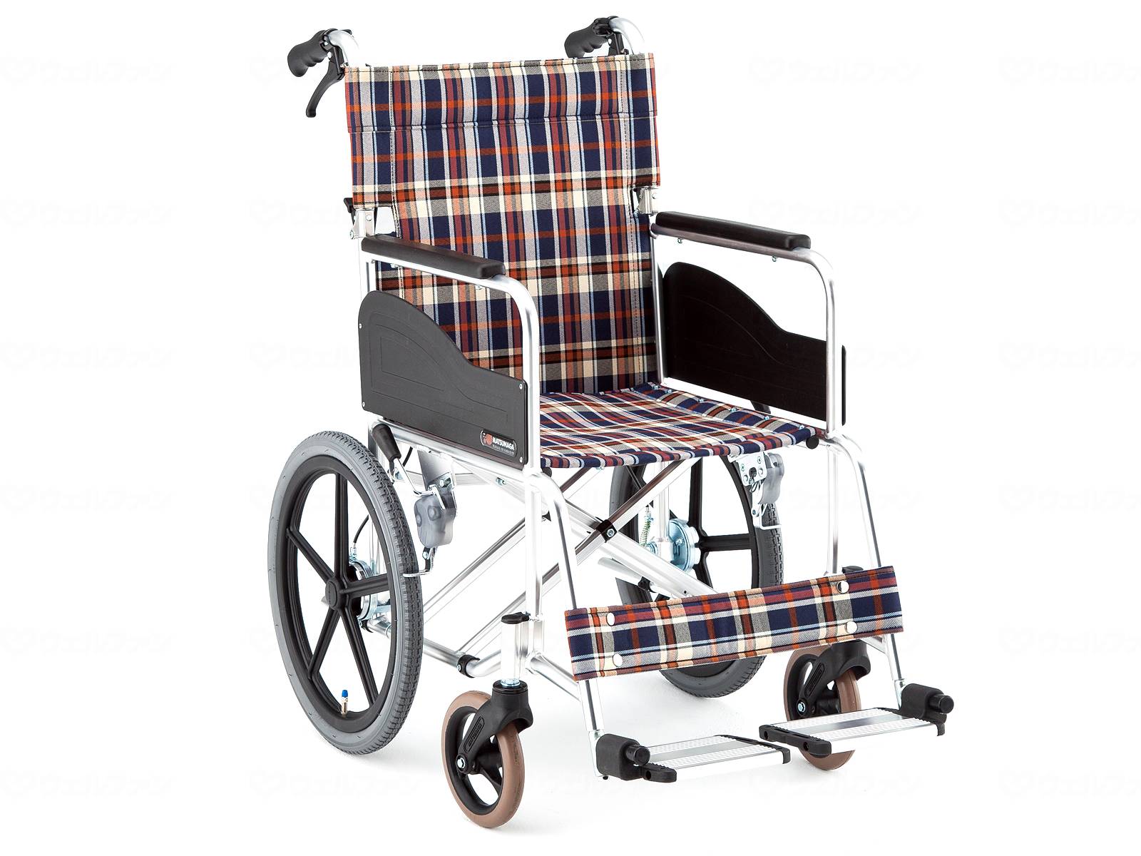 Rakuten - 在庫限りで販売終了商品 非課税商品 松永製作所 車いす アルミ介助式 車椅子 AR-280 Bigサイズ / 座幅46cm S-1 メーカー直送