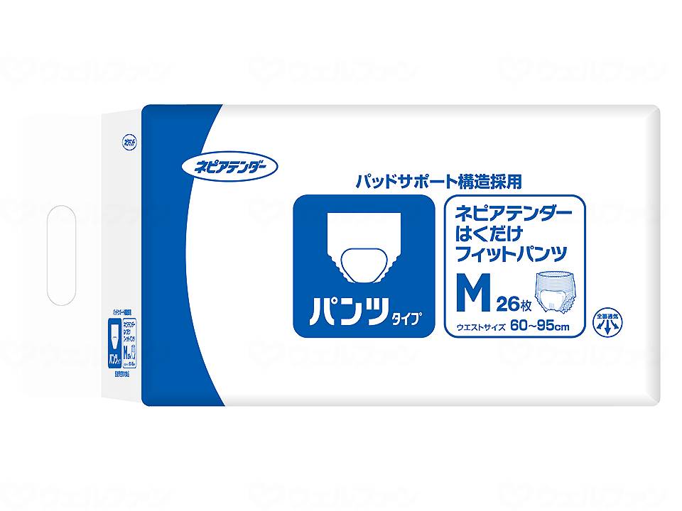 樂天商城 - ケース販売 王子ネピア ネピアテンダー はくだけフィットパンツ M / TT40 26枚×4袋セット