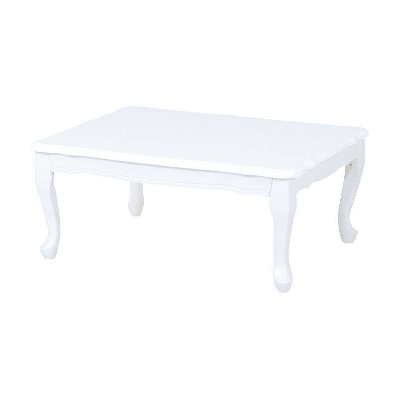 【ポイント5倍★11月14日10時~17日0時迄】折れ脚テーブル 幅80cm 折りたたみ 猫脚 引き出し付き かわいい 机 おしゃれ 姫系 木製 ローテーブル