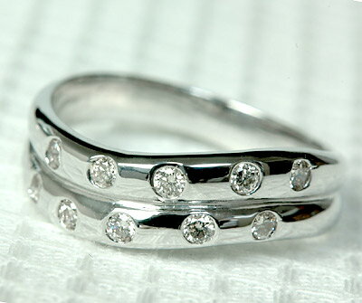 Rakuten - K18 18金 リング ダイヤモンド リング 0.2ct ホワイトゴールド・ピンクゴールド・イエローゴールド