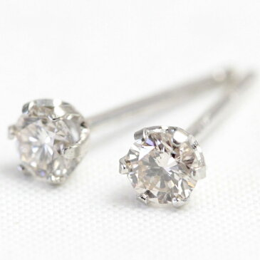 pt900 ダイヤモンド ピアス 0.2ct シャンパンカラー ブラウンダイヤモンド VS〜SI1クラス ポスト0.7mm プラチナピアス スタッドピアス 一粒ダイヤ ダイヤ ピアス ダイアモンド 結婚記念日 誕生日 プレゼント【あす楽対応】