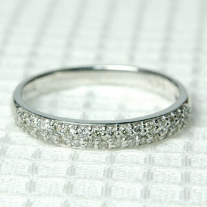 Diamond - K18 リング パヴェ ダイヤモンド リング 0.2ct 18金 ピンクゴールド ホワイトゴールド イエローゴールド