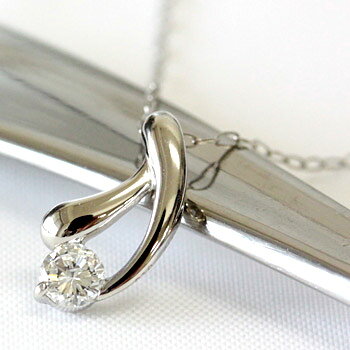 樂天商城 - 女子力アップのプラチナダイヤ！プラチナ900 ダイヤモンド ペンダント ネックレス 0.1ct