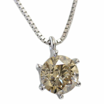 プラチナ900 ブラウン ダイヤモンド 1.0ct ペンダント 一粒 ダイヤ ネックレス 1カラット 永くご使用いただけるキャスト製!チェーンも選べます 【6本爪 キャラプチ】 【あす楽対応】 プラチナ900 ブラウン ダイヤモンド 1.0ct ペンダント 一粒 ダイヤ ネックレス 1カラット 永くご使用いただけるキャスト製!チェーンも選べます 【6本爪 キャラプチ】 【あす楽対応】