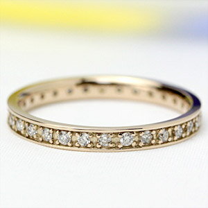 樂天商城 - K18 ダイヤモンド エタニティリング 0.3ct フルエタニティ フルエタ 18金リング ダイアモンド ダイヤ リング エタニティ 指輪 レディース ギフト 18k ゴールド 4月誕生石