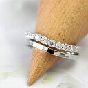 プラチナ リング H&C ダイヤモンド リング ダイヤリング 指輪 トータル0.5ct プラチナ リング Pt900 【文字入れ不可】(4)