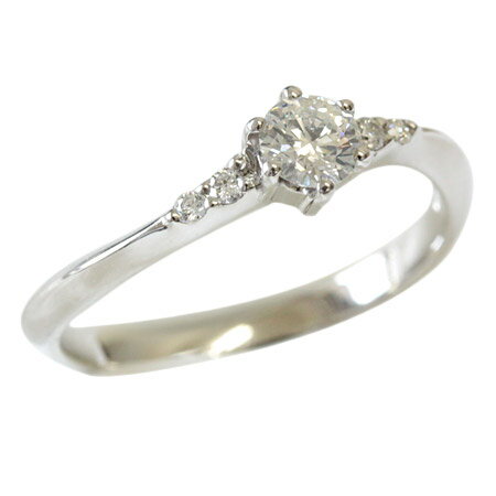 樂天商城 - 【中央宝石研究所ソーティング付】 プラチナ リング ダイヤモンド リング 0.2ctアップ エンゲージリング 婚約指輪 ブライダル F-G、SI、GOOD品質※ご希望のグレードがございましたらお問い合わせ下さいませ！