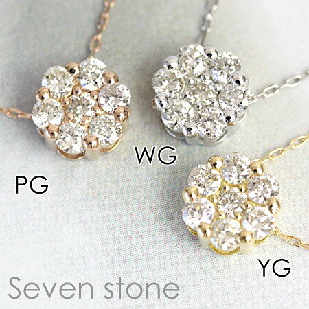 樂天商城 - K18 ダイヤモンド ペンダント ネックレス 0.2ct ホワイトゴールド ピンクゴールド イエローゴールド