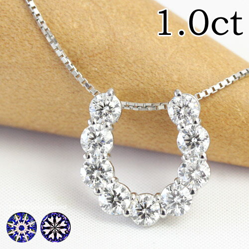 �ץ���� H��C ��������� �ۡ������塼 ���� �ͥå��쥹 1.0ct 9�� Pt900 ���ͥå��쥹��Pt850�Ȥʤ�ޤ�