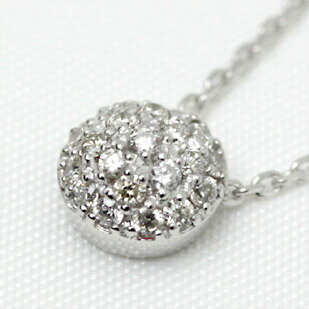 Yellow - K18 ダイヤモンド ネックレス 0.13ct K18ピンクゴールド・K18ホワイトゴールド・K18イエローゴールド