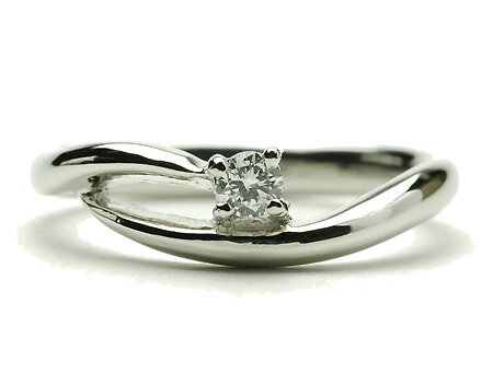 樂天商城 - プラチナ リング ダイヤモンドリング0.08ct pt