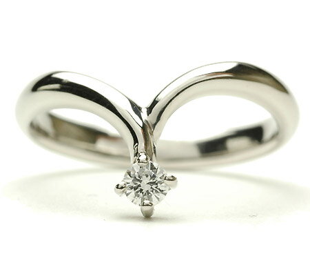 プラチナ リング　ダイヤモンドリング0.1ct Pt K18でも作成可 イエローゴールド ピンクゴールド
