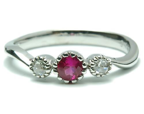 【送料無料】憧れのルビーリングを6/12迄新作価格！参考上代82800円→特別価格26800円→21360円...