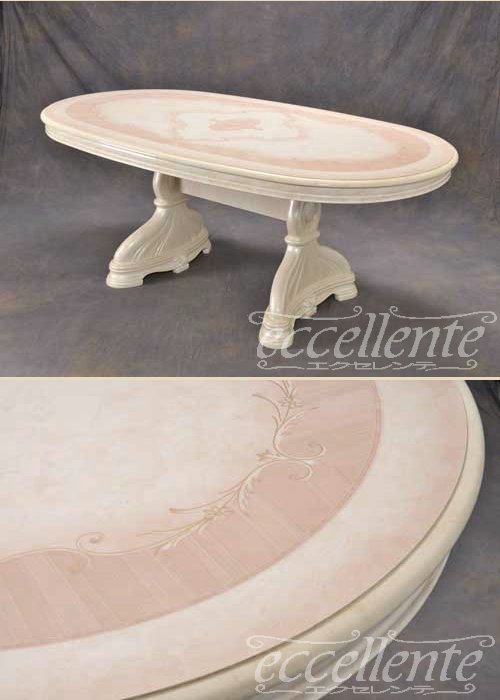 ★ イタリア家具 ヨーロッパ家具 VE25W-18WPイタリア製家具ダイニングセットVG 【イタリアン家具 ヨーロピアン家具 輸入家具 アンティーク調】 [2]