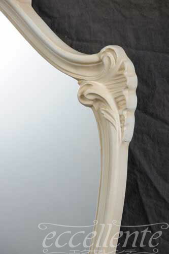 2618M1250 イタリア製 ミラー アイボリー W59xH86cm [2]