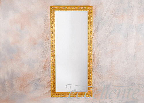 乐天商城 - イタリア製 ミラー ゴールド 縦長 180 W78xH178cm 2734M715G 鏡 壁掛け鏡 インテリア クラシック おしゃれ イタリア家具 ヨーロッパ家具イタリアン家具 ヨーロピアン家具 輸入家具 アンティーク調