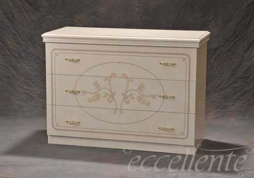 【サルタレッリ/Saltarelli】FL-53W イタリア製 シングルチェスト　フローレンス　アイボリー