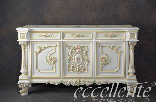 イタリア製 3ドアサイドボード Giove ア...の紹介画像2