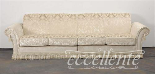 Rakuten - イタリア製 ソファ 4人掛け 2シートソファ×2 CS-TOPAW-2s2s 布製ソファ イタリア家具 ヨーロッパ家具イタリアン家具 ヨーロピアン家具 輸入家具 クラシック家具 アンティーク調