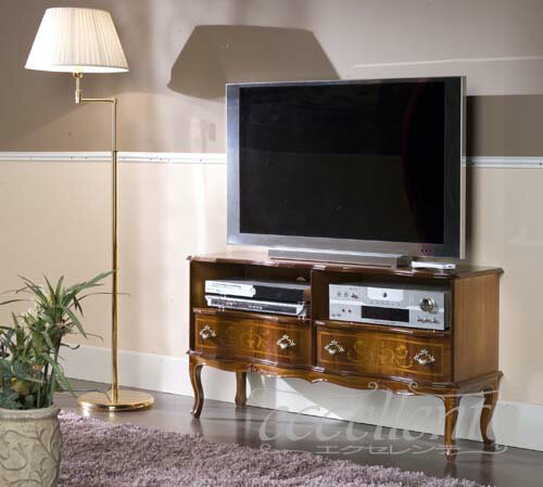 乐天商城 - イタリア家具 ヨーロッパ家具 TS-538/G24/SPA-BRイタリア製テレビボード イタリア家具 ヨーロッパ家具イタリアン家具 ヨーロピアン家具 輸入家具 クラシック家具 アンティーク調