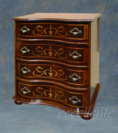 乐天商城 - イタリア製4段チェスト TS-901/SPA-BRイタリア家具 ヨーロッパ家具イタリアン家具 ヨーロピアン家具 輸入家具 クラシック家具 アンティーク調