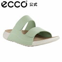 【ECCO 公式】 ECCO Cozmo W Sandal LEA / エコー コズモ W MATCHA グリーン Womens サンダル サンダル 婦人靴 レディース 履きやすい 疲れない リラックス 快適 アウトドア キャンプ 旅行 機内 夏 人気 北欧 ブランド 敬老の日