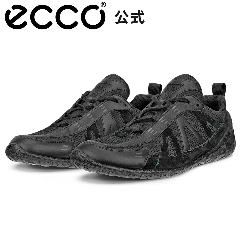 Rakuten - [ECCO公式] BIOM LITE W ウィメンズ レースアップ スニーカー BLACK/BLACK/BLACK エコー 靴 快適 履き心地いい 高品質 軽量 シューズ 婦人靴 レディース ウォーキング 疲れにくい 街履き 黒