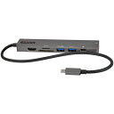 エントリー必須確率1/2最大100%Pバック! StarTech.com スターテックドットコム USB Type-Cマルチ変換アダプター/4K60Hz HDM...