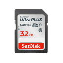 【在庫あり送料無料】 SanDisk サンディスク ウルトラ プラス SDHC UHS-I 32GB SDSDUW3-032G-JNJIN SDSDUW3032GJNJIN【NE直】(2)