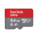 SanDisk サンディスク ウルトラ microSDXC UHS-Iカード 64GB SDSQUAB-064G-JN3MA SDSQUAB064GJN3MA【NE直】(2)