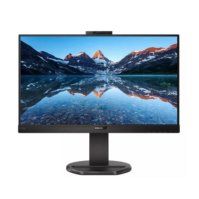 PHILIPS フィリップス 23.8型モニターウェブカメラ搭載(5年間標準保証) 243B9H/11 243B9H11 【NE直】