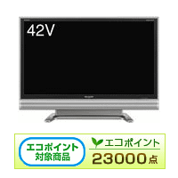 ������̵����SHARPAQUOS�Ͼ塦BS��110��CS�ǥ�����ϥ��ӥ����վ��ƥ��42��LC-42ES50LC42ES50�ڥ����ݥ�����оݡ�