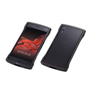 Rakuten - Xperia XZ アルミバンパー ケース CLEAVE Aluminum Bumper Chrono for Xperia XZ DCB-XXZCHABK（アッシュブラック）DCBXXZCHABK