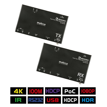 【お取り寄せ商品】【送料無料】ADTECHNO エーディテクノ 4K 18Gbps対応 HDMI/USB HDBaseT エクステンダー HD-10UTR HD10UTR