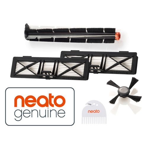 ネイトロボティクス 重らせんコンボブラシx1、超高性能フィルターx2、サイドブラシx1、ツールx1 アクセサリー交換キット NB-ARK NBARK