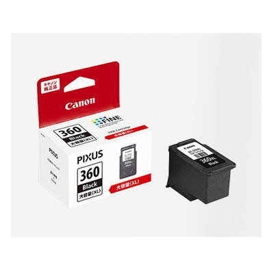 Rakuten - エントリー必須確率1/2最大100%Pバック! CANON キヤノン 純正 カートリッジ ブラック BC-360XL 型番：3708C001 【NE直】