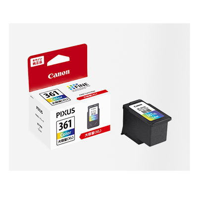 Rakuten - エントリー必須確率1/2最大100%Pバック! CANON キヤノン 純正 カートリッジ 3色カラ− BC-361XL 型番：3726C001 【NE直】