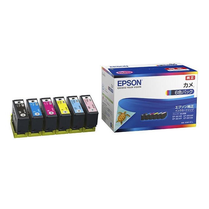 EPSON ץ  󥯥ȥå (6ѥå) ֡KAM-6CL KAM6CLNEľ