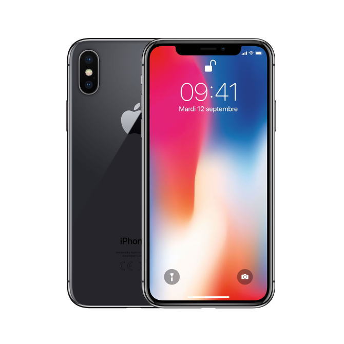 Apple アップル SIMフリースマートホン シムフリー スマホ リファビッシュ（整備再生品) iPhoneX アイフォンX 64GB（スペースグレイ）本体のみ